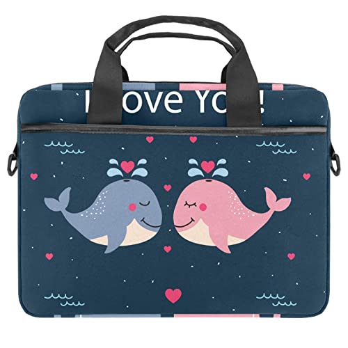 Sacoche ordinateur 13.3 pouces sac bandoulière PC portable 14 pouces motif zombie fantaisie