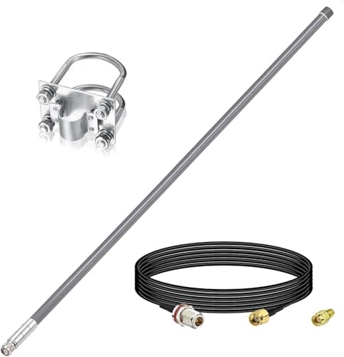 Bingfu Antenne Lora 868mhz 8dbi Antenne Helium Lorawan N Mâle avec câble 3m pour MNTD RAK V2 Nebra Bobcat 300 Sensecap M1 HNT Helium Hotspot Miner SyncroBit...