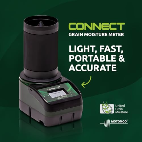 Motomco Grain Moisture Meter Motomco Connect Portable Grain Moisture Tester With More Then 70 Kinds Barley Corn Millet Oats Rice Sushi Rice Beans Soy Beans Wheat Sunflower Sorghum Rye thumb #1