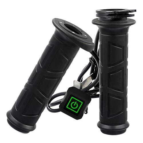 Poignées chauffantes moto contre le froid aux mains : la solution étanche 12V 3 niveaux