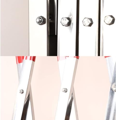 Coffre-fort rétractable en accordéon Bcades Securi acier rouge argent - 4