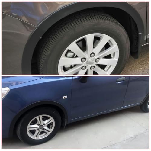 STHIRA 4 Pcs Self-Adhesive Car Wheel Arch Protector 4.5cm Rubber Trim - Image 5