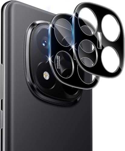 Image of Xmon Back Camera Lens Protector for Redmi Note 14 Pro Plus 5G (1 Pack) Premium Camera Glass Protector Guard, Anti-Scratch, Ultra-Clear, Easy Installation