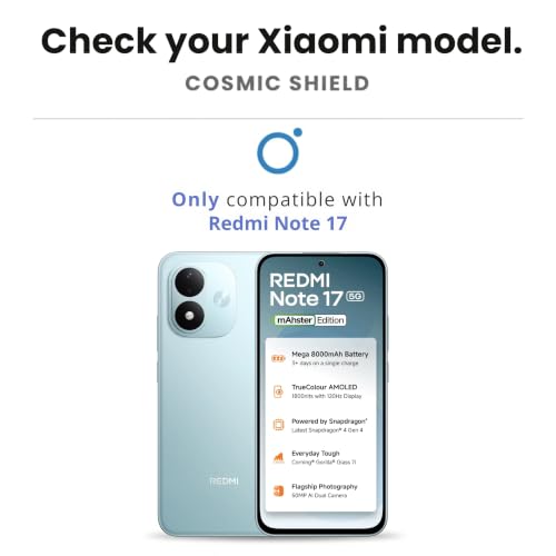 Image of Tempered Glass Screen Protector Guard for Redmi Note 17