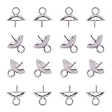 Material: acero inoxidable 304, metal. Color: acero inoxidable. Uso: decoración, joyas DIY, accesorios.