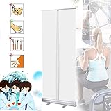 Schützen Sie Ihre Mitarbeiter und Kunden vor schädlichen Atemtröpfchen und zum Erhalt der soziale Distanzierung mit unserer Standdoppelschicht Klar Tarp Hustenschutz ..