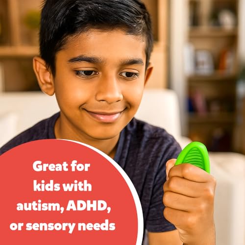 Image of Abley's Sensory Stones for Autism Support, Colorful Textured Fidget Toys, Tactile Stimulation Set with 6 Different Patterns, Educational Development
