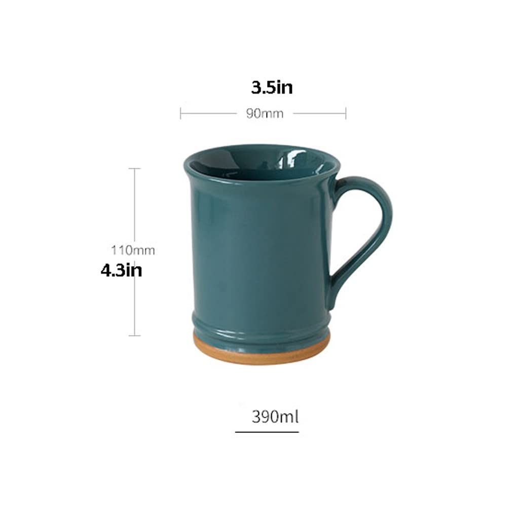 Ceramiczny kubek do kawy Kubek biurowy Kubek śniadaniowy o dużej pojemności Kubek do mleka domowego Ceramiczny kubek na wodę