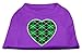 Mirage Pet Products Argyle Heart Green Screen Print Shirt Purple XXL (18)