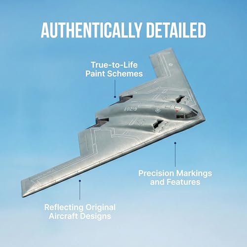 Image of Daron Worldwide Trading B-2 Spirit Vehicle (1:280 Scale) , Gray, unisex-children