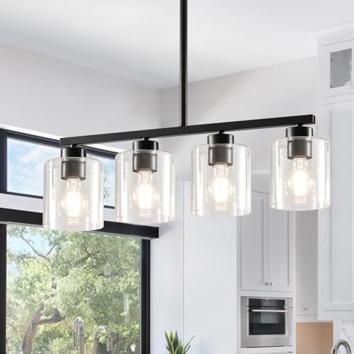 ROCUNSI 4-Light Kitchen Island Lighting