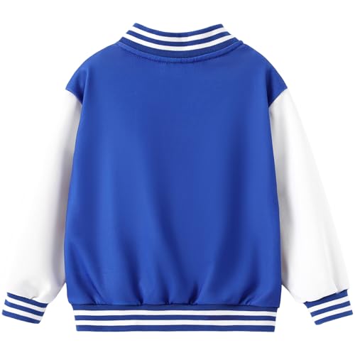 Image of Disney Marvel Bomber Jacket Spider Man Toy Story Cars Varsity Cardigan2-13Y | Officially Licensed Snap Button Coat,Fall Star Wars Graphic Cloth Top,Hulk Venom Stitch Mickey Lightning Mcqueen Kids Apparel