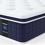 Coolvie Queen Mattress Firm, Strong Coils Hybrid Mattresses for Extra...