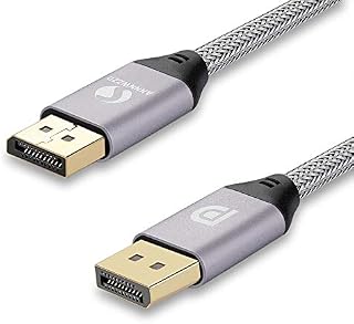 LinkinPerk DP Cable 4K 60Hz,High Speed DisplayPort to DisplayPort HD Display Cable Compatible