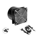 Construction durable : fabriqué à partir de plastique ABS léger et résistant à l'humidité, ce ventilateur de conduit garantit la durabilité dans divers environnements, offrant une performance fiable sans sacrifier l'efficacité.