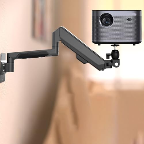 Projector Stand Home Projector Bracket Suspended Air Rocker Arm Projector Living Room Wall Mounted Rotating Rack Dj Laptop Stand miniatura 5