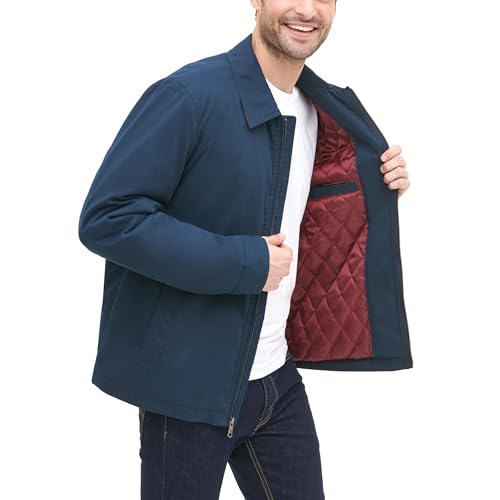Image of Tommy Hilfiger Men's Lightweight Zip-up Microtwill Golf Jacket (Standard and Big & Tall Sizes)