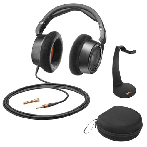Neumann NDH 30 Open-Back Dynamic Headphones Black Edition Bundle with