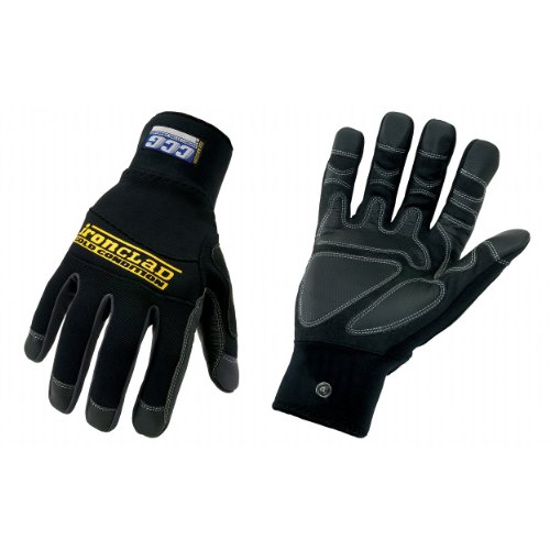 Ironclad CCG-04-L Cold Condition Gloves, Black, Large