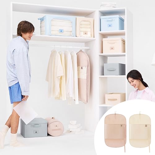 Bolsa de almacenamiento de compresión portátil para guardar ropa de viaje con funda protectora 3