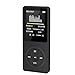 Produktbild 2019 Neueste!!!MP3 MP4 Player, MP3 Player, 70 Stunden Wiedergabezeit MP3 Player, LCD Bildschirm FM-Radio Videospiele Film FM-Radio Sprachaufnahme Musik Player Musikspieler (Schwarz)