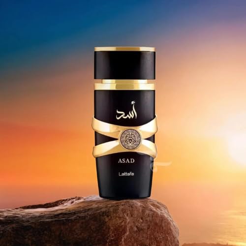 Perfume Asad Black de Latafa Eau De Parfum100ml - Masculino