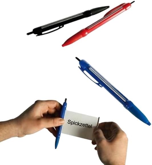 Pen cheat drop banner notepad hidden for cheating yellow