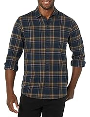 Brown Dark Navy Plaid