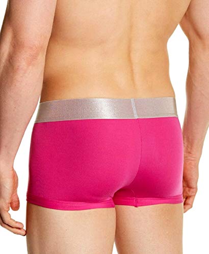 Calvin Klein Men's Steel Micro Low Rise Trunks, Crissie Pink, Xl #TOP1