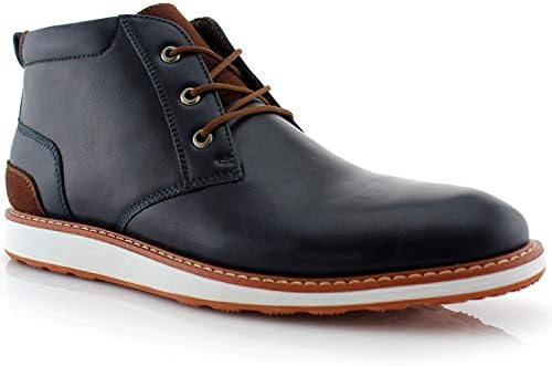 Ferro Aldo Houstan MFA506031 Mens Chukka Ankle Memory Foam Lightweight Casual Mid-Top Desert Sneaker Boots