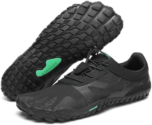 SAGUARO Barfußschuhe Herren Damen Outdoor Sport Fitnessschuhe Traillaufschuhe Gr.35-48