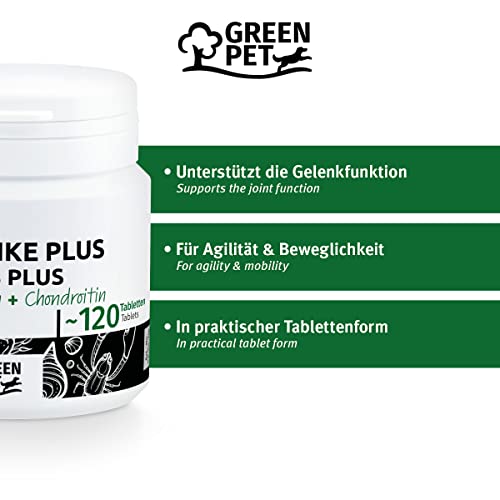 Gelenktabletten für Hunde GreenPet Gelenke Plus im Vergleich