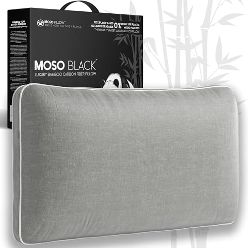 Queen Size Bamboo Charcoal Cooling Pillow