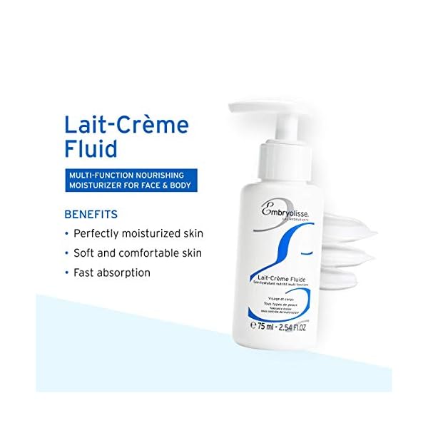 Embryolisse Lait Creme Fluid Face & Body Moisturizer Hydratant Shea