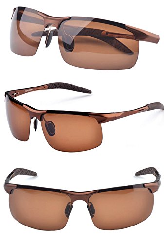 Sports Goggles Driving Glasses Polarized Sunglasses Unbreakable Metal Frame2