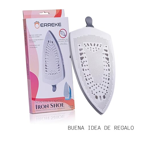 Miniatura 10 de Erreke Suela Protectora Para Plancha, Con Laminado Antiadherente, Protege Tu Plancha De Vapor Y Tu Ropa, Mejora Resultados, Accesorio De Planchado Tamaño Universal, Fácil Instalación, Hecho En Europa