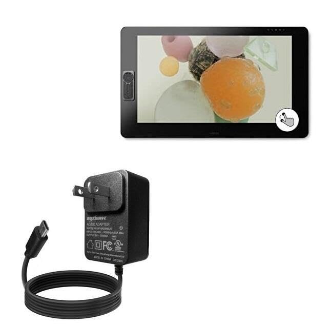 Cargador BoxWave compatible con Wacom Cintiq Pro 32 USB-C miniatura 1