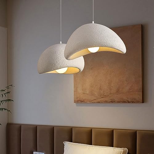Suspension en résine E27 style industriel luminaire décoratif - 2