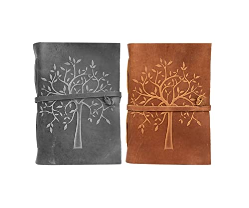 Leather Village Vintage Leather Journals Bundle Of 2 #TOP16