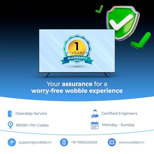 Wobble 126 cm (50 inches) X Series 4K Ultra HD Ultra QLED Google TV WB50QDXGU2875T24 9 41su+For42L
