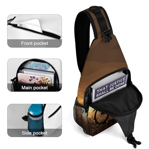 Bolso tipo Sling para deporte y viaje para mujer y hombre miniatura 4