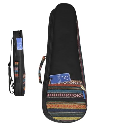 Housse de ukulélé rembourrée et imperméable avec sangle réglable pour transport