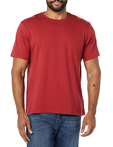Image of Amazon Essentials Men's Short-Sleeve Crewneck Pocket T-Shirts