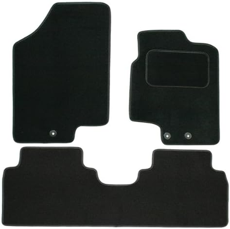 MrCarMats AG4935POLY Tailored Car Mats Black