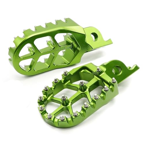 Repose pied moto anti glisse vert pour CRF250X et CR250