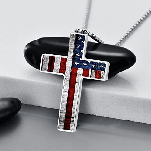 Cross Pendant Necklace For Mens Women Jewelry Religious Pendant Chain Necklace2