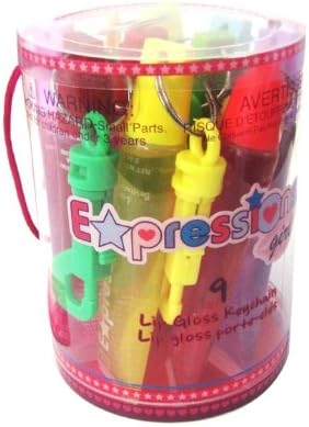 9 Piece Flavored Lip Gloss Set