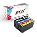 Produktbild Smart Print Solutions 4X SPS Druckerpatronen 407 für Epson Workforce Pro WF 4745 DTWF 2.600 Seiten (1x Magenta, 1x Cyan, 1x Schwarz, 1x Gelb)