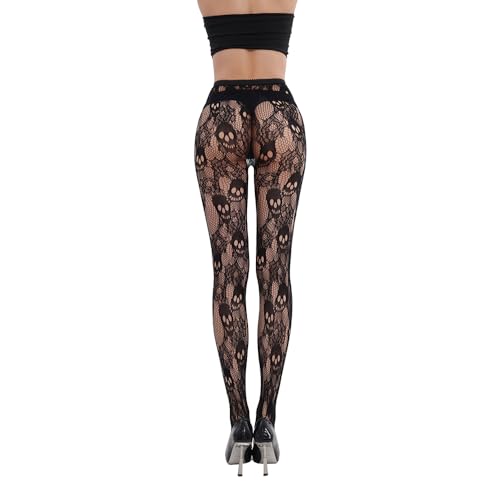 Image of Womens Suspender Pantyhose High Waist Fishnet Tights Fishnet Stockings Thigh High Stockings
