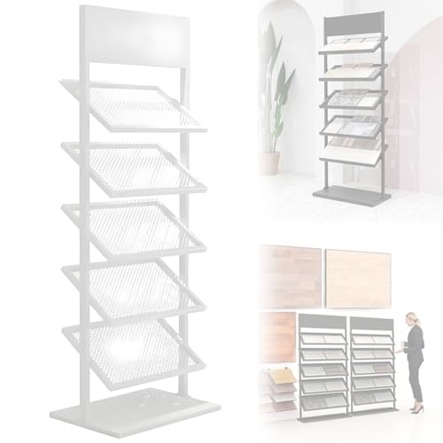 Présentoir à carreaux et porcelaine pour valoriser vos créations d'art en boutique